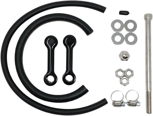BILLET TANK LIFT KIT 3" `10-17 DYNA POWDER COAT BLK