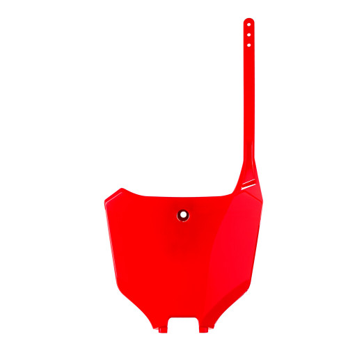 NUMBER PLATE RED HON