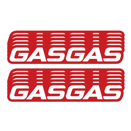 6" GASGAS DECAL 10 PK
