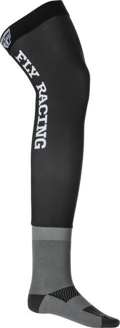 KNEE BRACE SOCKS BLACK/GREY/WHITE LG/XL