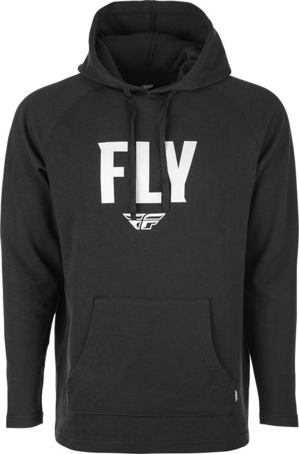 FLY WEEKENDER PULLOVER HOODIE BLACK/WHITE 2X