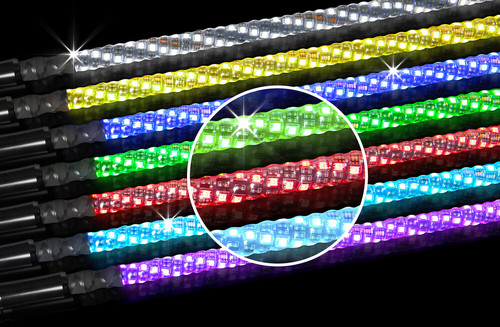 2' RGB LED WHIP FLAG