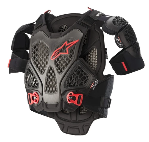 A-6 CHEST PROTECTOR BLACK/ANTHRACITE MD/LG