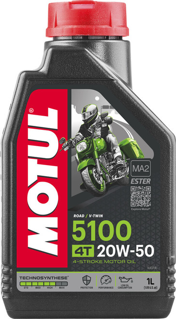 5100 OIL 4T 20W50 1L 12/CASE