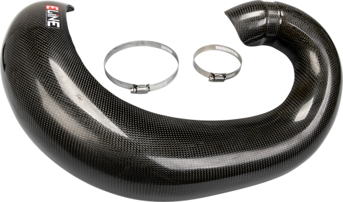 CARBON FIBER PIPE GUARDS HUS/KTM