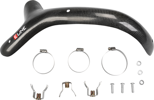 CARBON FIBER HEAT SHIELDS HUS/KTM