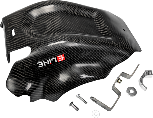 CARBON FIBER SKID PLATES HUS/KTM