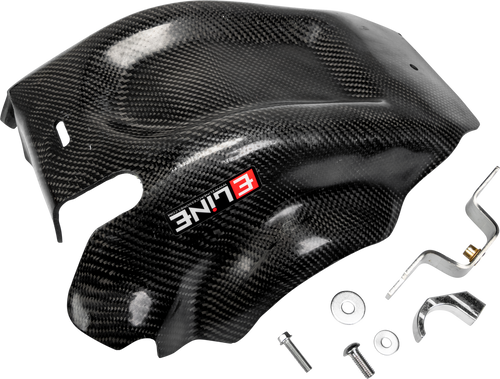 CARBON FIBER SKID PLATES GAS/HUS/KTM