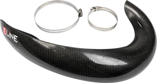 CARBON FIBER PIPE GUARDS HON/KAW/KTM/YAM