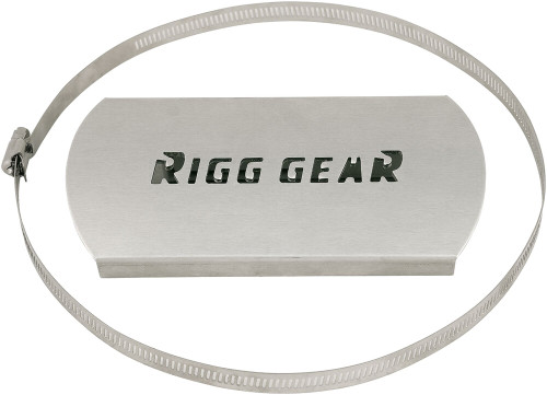 EXHAUST HEAT SHIELD SILVER