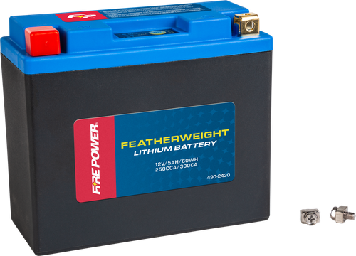 FEATHERWEIGHT LITHIUM BATTERY 250 CCA 12V/60WH