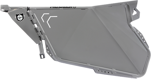 TRADITIONAL DOOR TITANIUM METALLIC POL