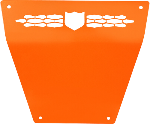 FRONT RACE SKID PLATE ORANGE POL