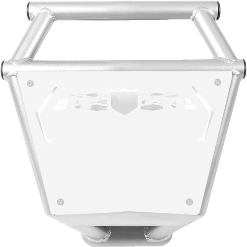 FRONT SPORT BUMPER SPARKLE SILVER METALLIC POL