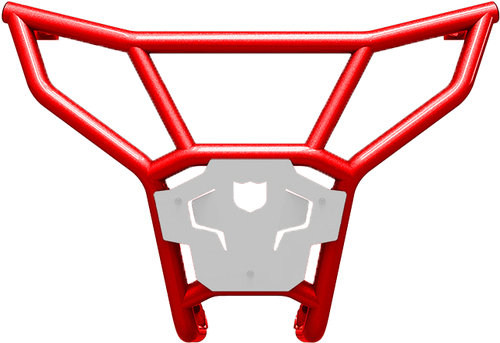 REAR SPORT BUMPER RED POL