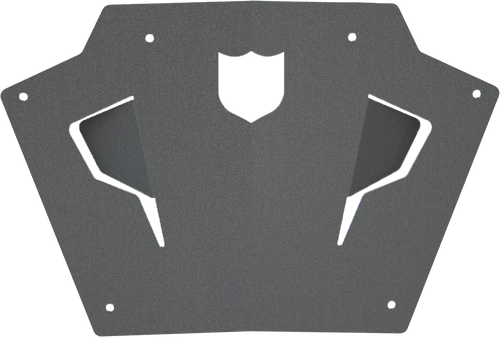 FRONT SPORT BUMPER SKID PLATE TITANIUM METALLIC POL