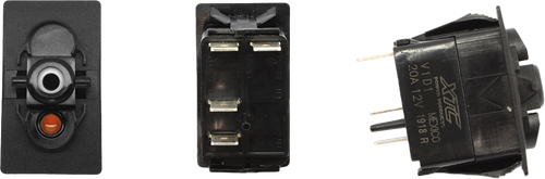 DASH SWITCH BODY MOMENTARY AMBER BOTTOM