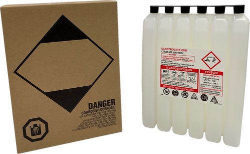 SEALED BATTERY ELECTROLYTE PACK 1482CC