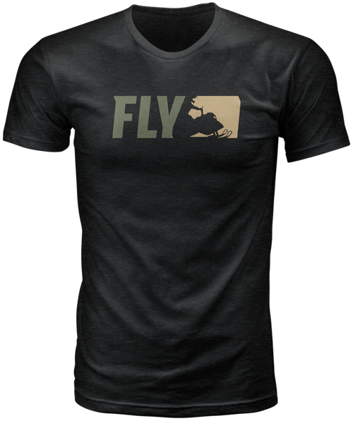 FLY PRIMARY TEE BLACK MD