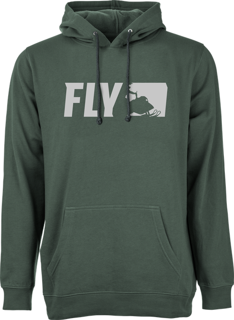 FLY PRIMARY HOODIE ALPINE GREEN XL