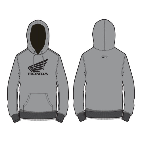 HONDA WING SWEATSHIRT GREY 2X