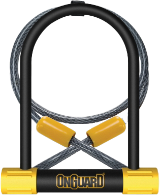 BULLDOG 8012 U-LOCK W/CABLE 4 FT
