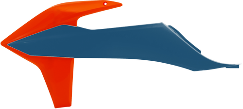 RADIATOR SHROUDS KTM 16 ORANGE/BLUE