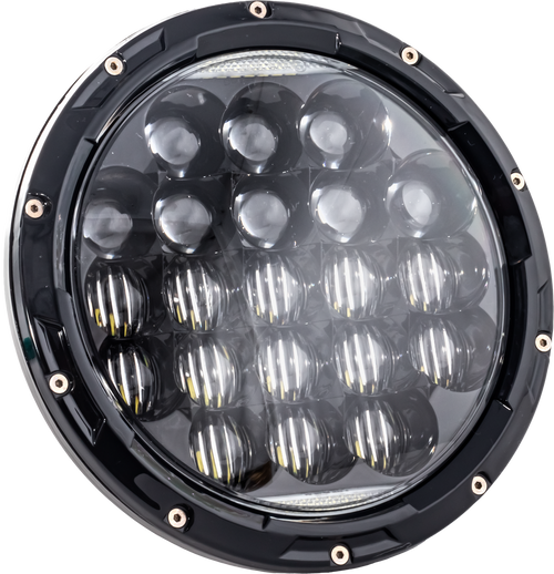 7" LED MULTI-MINI BLACK W/ MNT ADAPTER