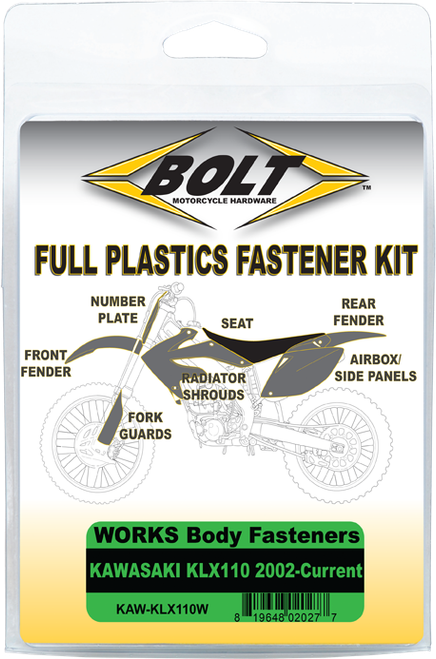 BODY WORK FASTENER KIT