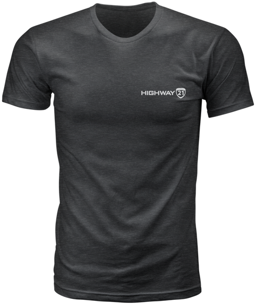 HIGHWAY TEE BLACK 2X