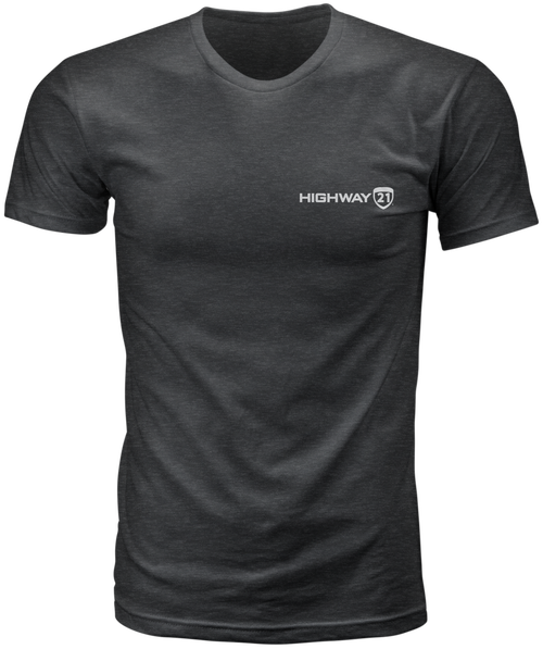 HIGHWAY TEE BLACK LG
