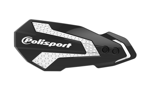 MX FLOW HANDGUARDS BLACK/WHITE