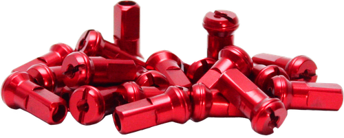 SPOKE NIPPLES RED