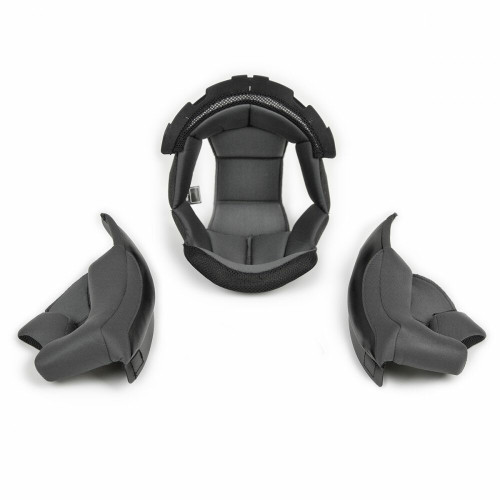 EXO-R320 KWIKWICK 2 GREY SNAPS LINER/CHEEK PAD KIT XS