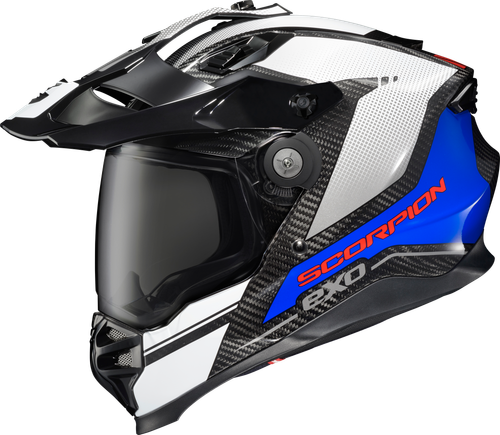 XT9000 CARBON FULL-FACE HELMET TRAILHEAD WHITE SM
