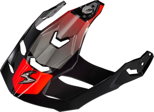 XT9000 PEAK VISOR TRAILHEAD RED