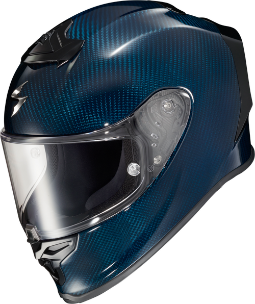 EXO-R1 AIR FULL FACE HELMET CARBON BLUE SM