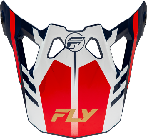 FORMULA CP KRYPTON VISOR RED/WHITE/NAVY M-2X