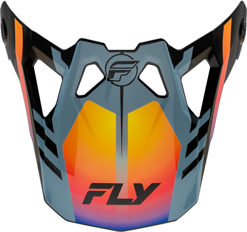 FORMULA CP KRYPTON VISOR GREY/BLACK/ELECTRIC FADE M-2X