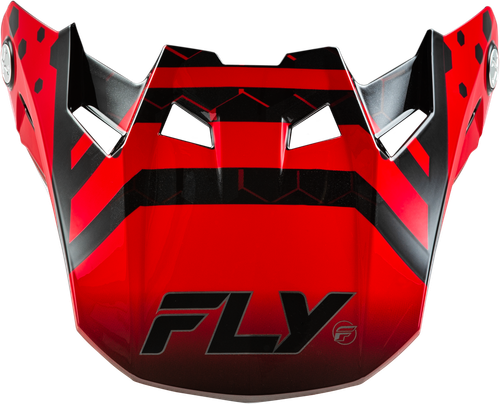 FORMULA CC TEKTONIC VISOR BLACK/RED/ORANGE MD/LG