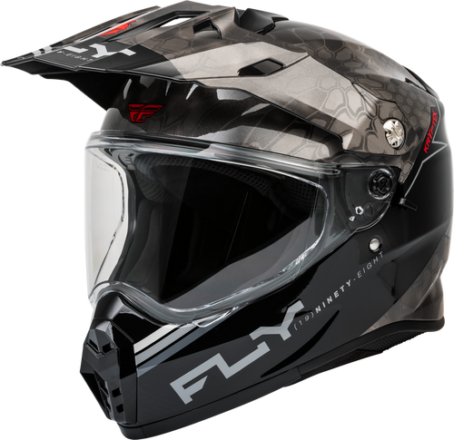 TREKKER KRYPTEK CONCEAL HELMET BLACK/GREY/WHITE SM