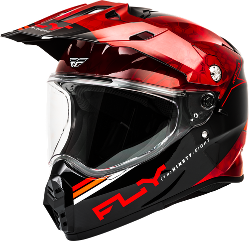 TREKKER KRYPTEK CONCEAL HELMET RED/BLACK XL