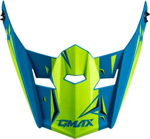YOUTH MX-46Y UNSTABLE VISOR MATTE BLUE/GREEN YS-YL