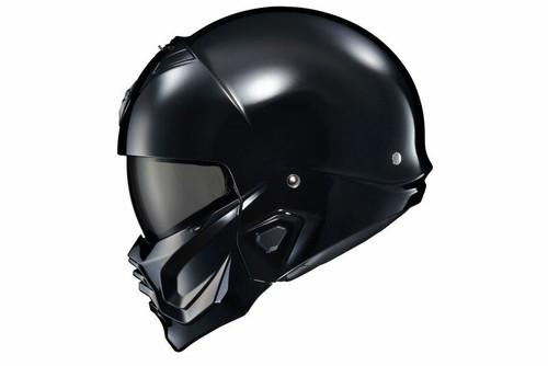 COVERT 2 OPEN-FACE HELMET GLOSS BLACK XS