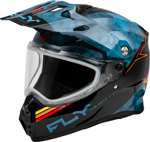 TREKKER CW CONCEAL HELMET DUAL SHLD SLATE/BLACK/RED 2X