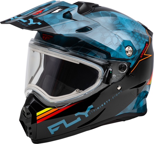 TREKKER CW CONCEAL HELMET ELEC SHLD SLATE/BLACK/RED MD