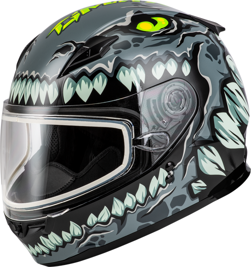YOUTH GM-49Y DRAX SNOW HELMET GREY YS