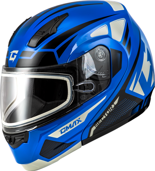 MD-04S SECTOR SNOW HELMET BLUE/BLACK MD