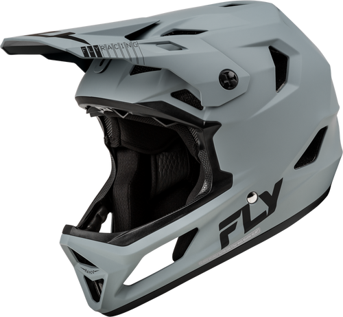 YOUTH RAYCE BICYCLE HELMET MATTE GREY YM