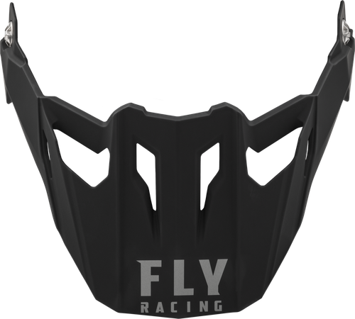 TREKKER SOLID HELMET VISOR MATTE BLACK
